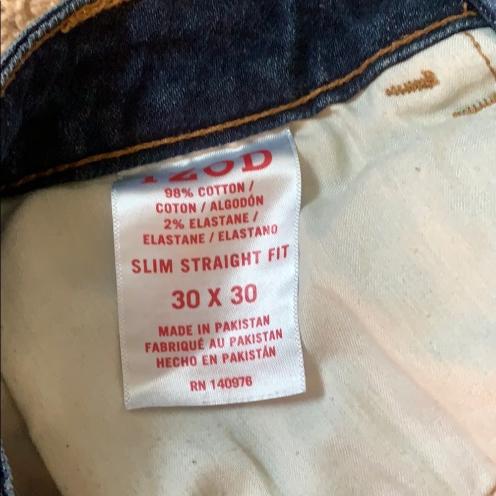 Izod blue jeans